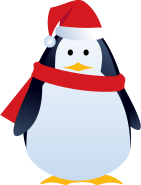 Christmas Tux: "Fijne kerstdagen en een gelukkig 2023!"